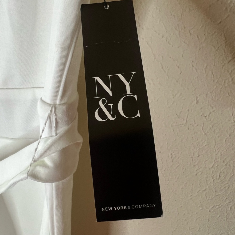New York & Company White Top - Picture 7 of 13